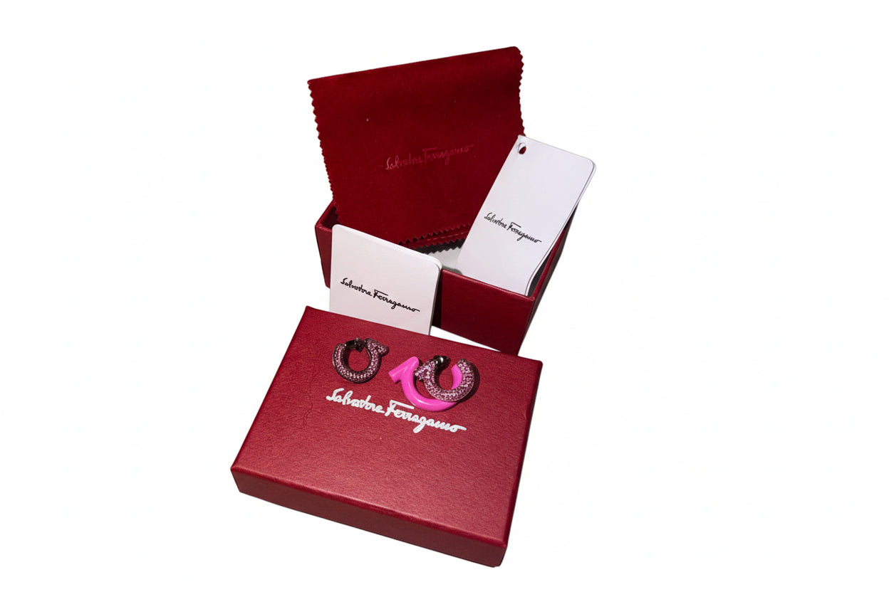 Salvatore Ferragamo earrings