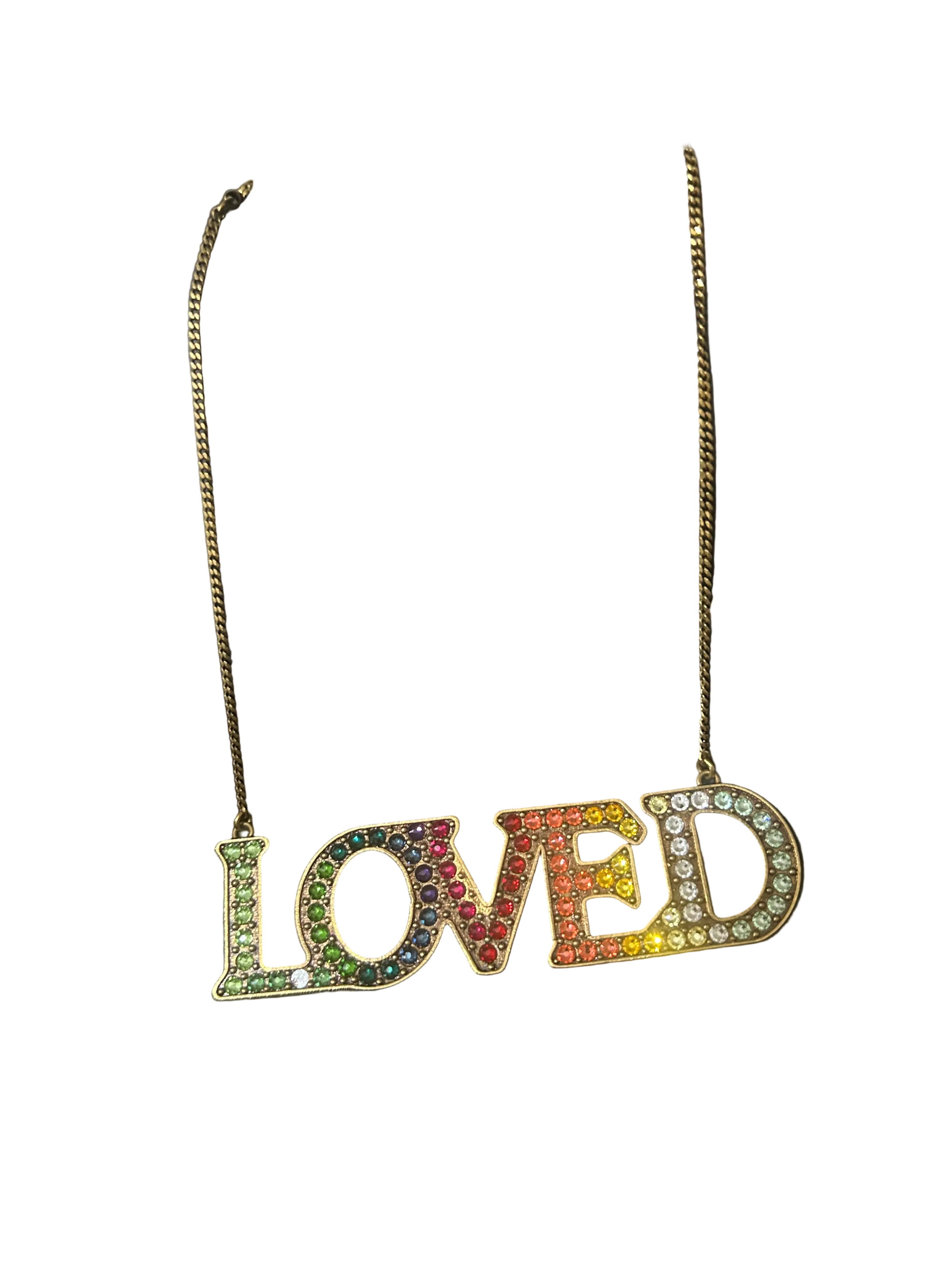 Gucci loved necklace