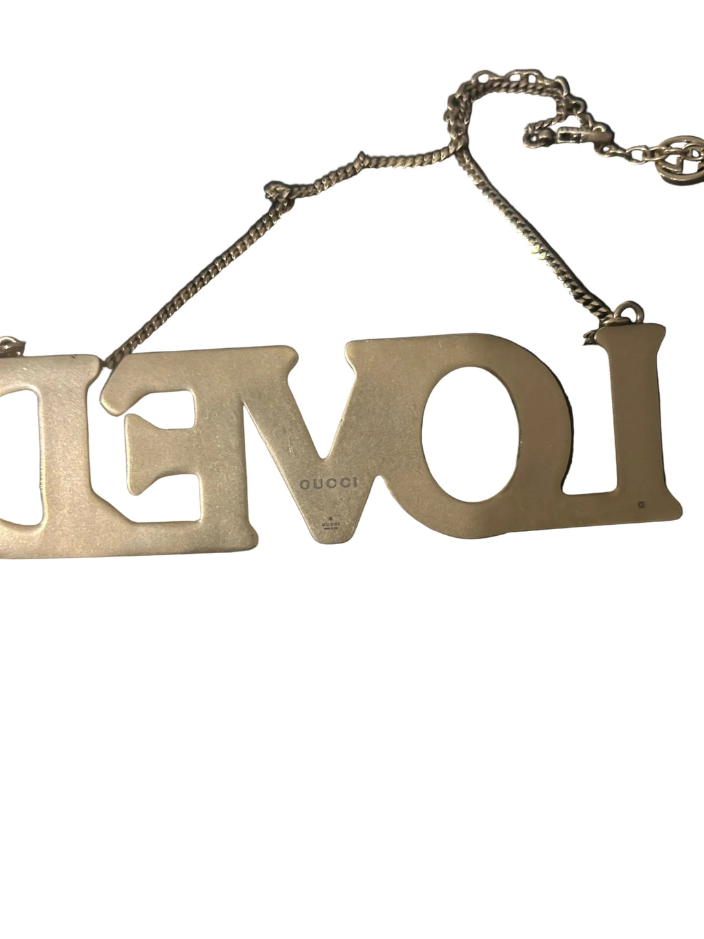 Gucci loved necklace