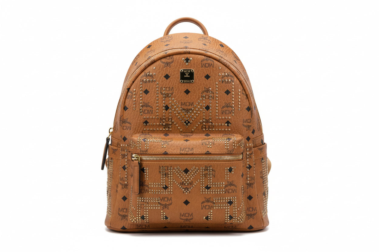 Mcm studded backpack brand new w/tags retail $1225