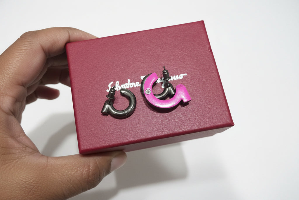 Salvatore Ferragamo earrings