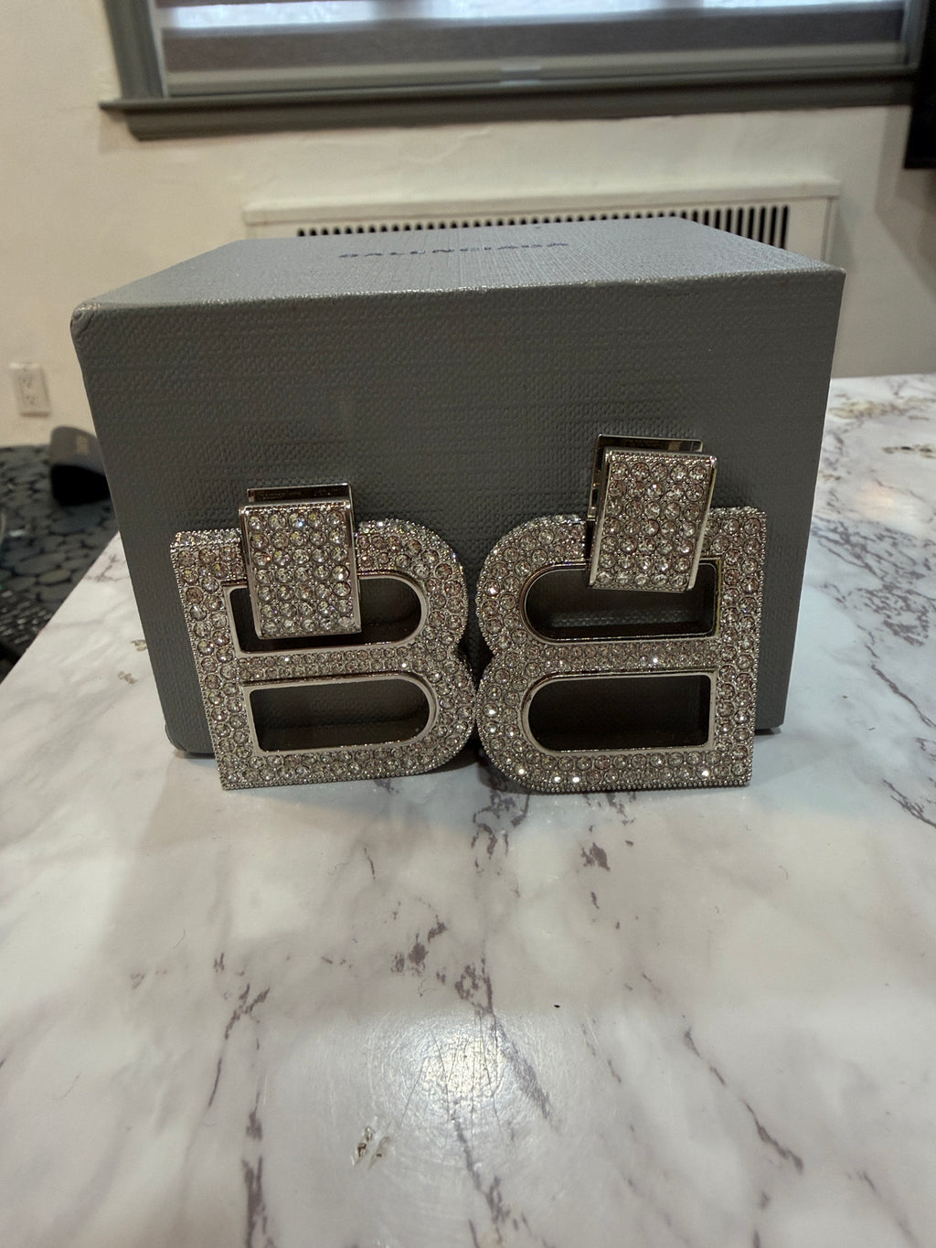 Balenciaga xl earrings