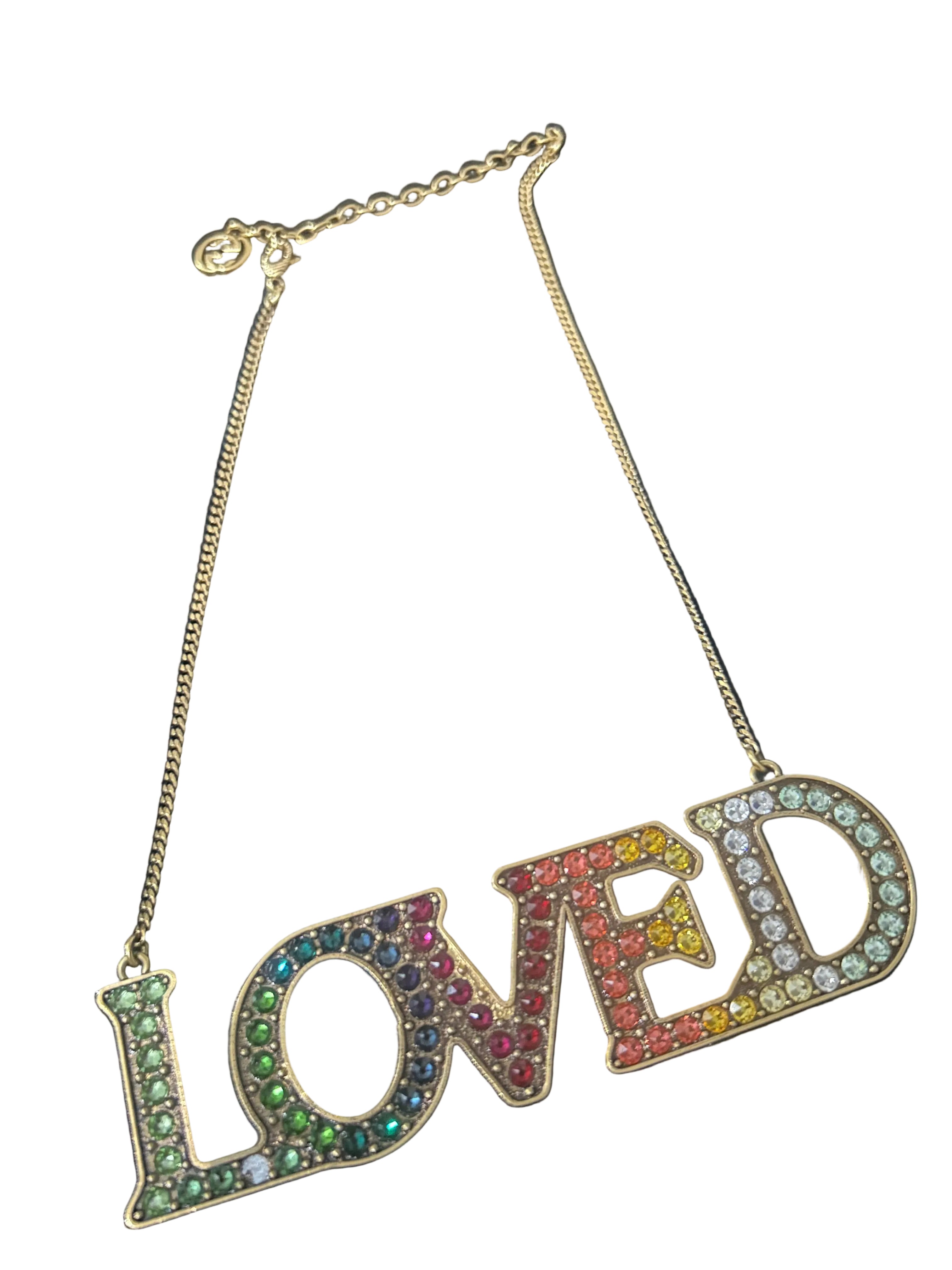 Gucci loved necklace