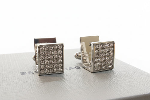 Balenciaga xl crystal earrings