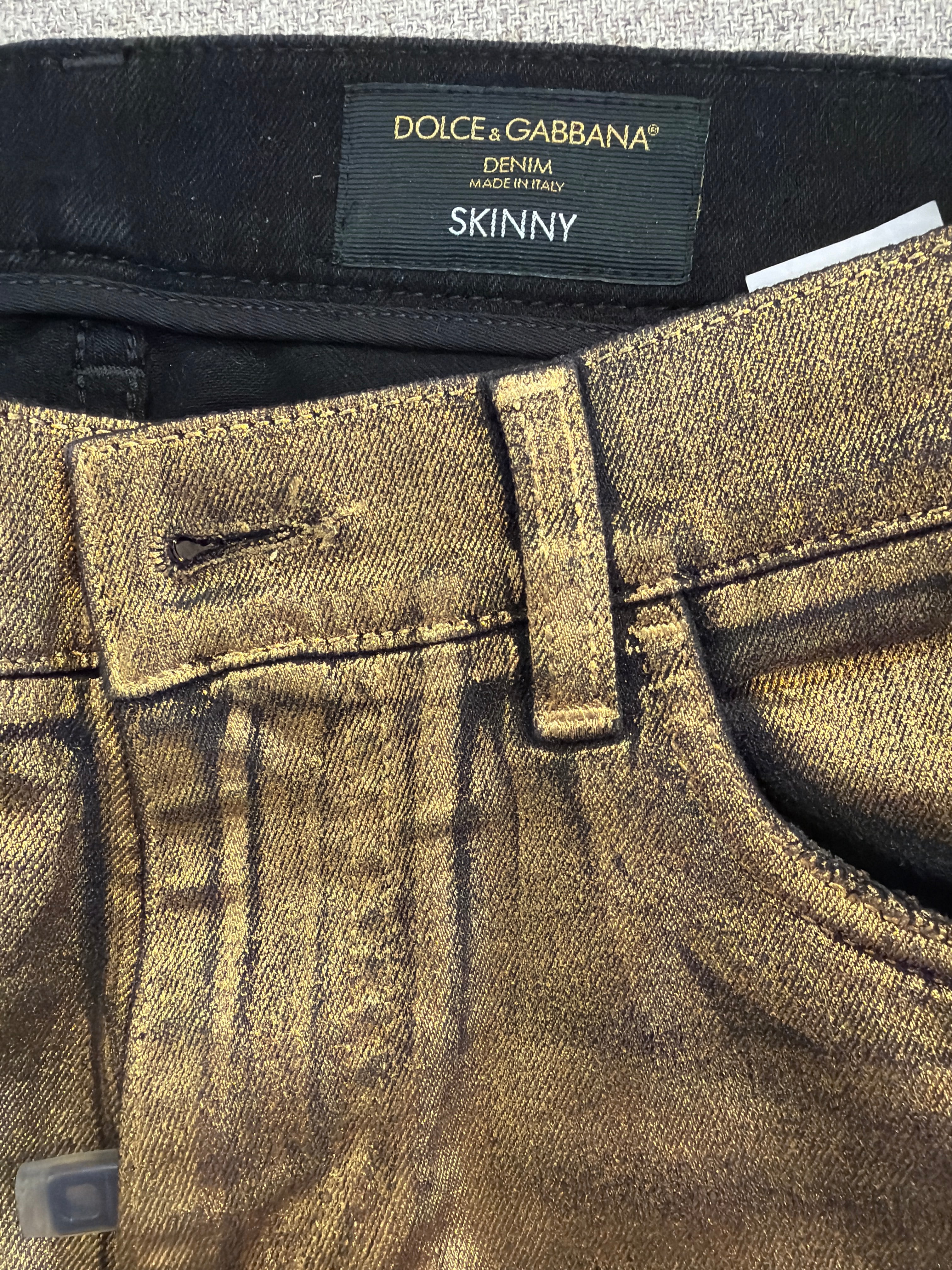 Dolce&Gabbana denim skinny jeans/sold