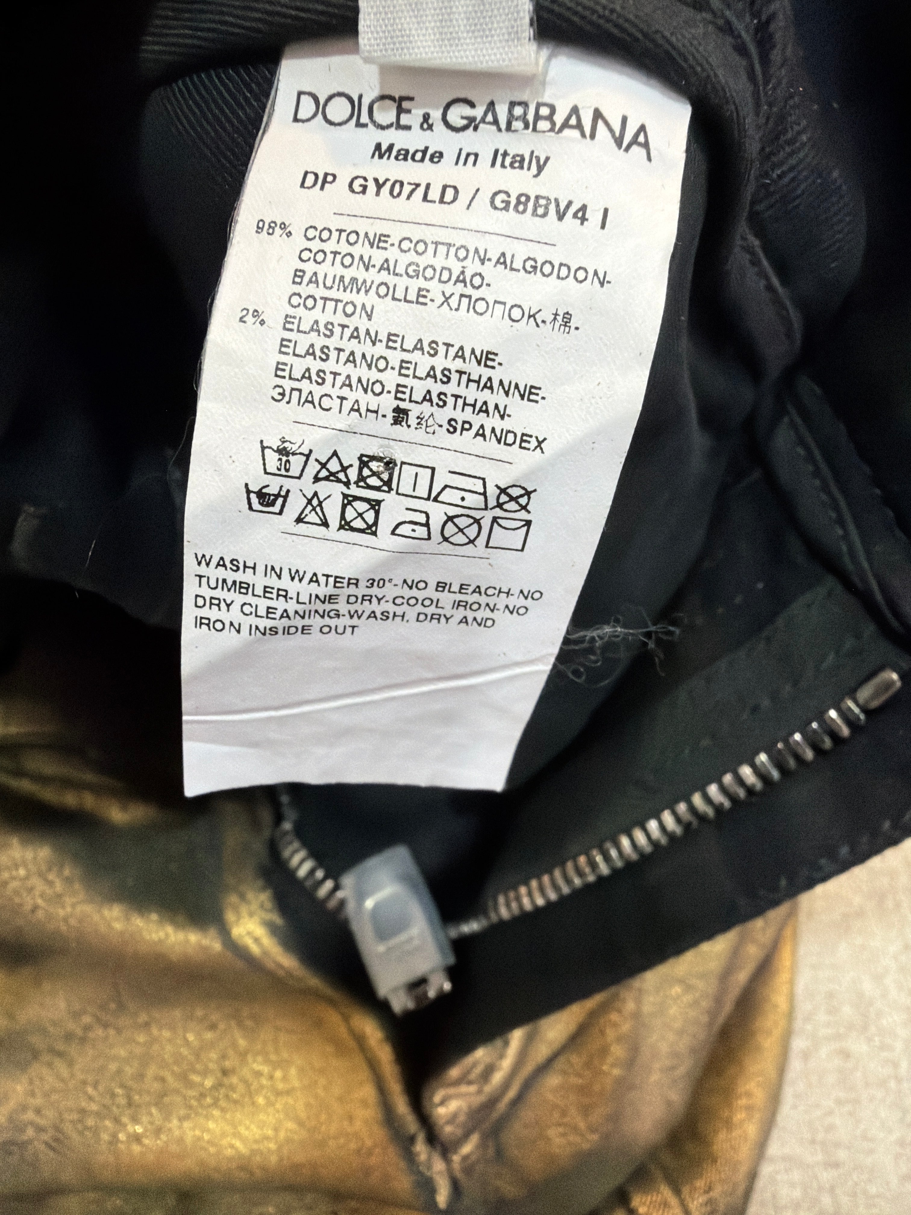 Dolce&Gabbana denim skinny jeans/sold