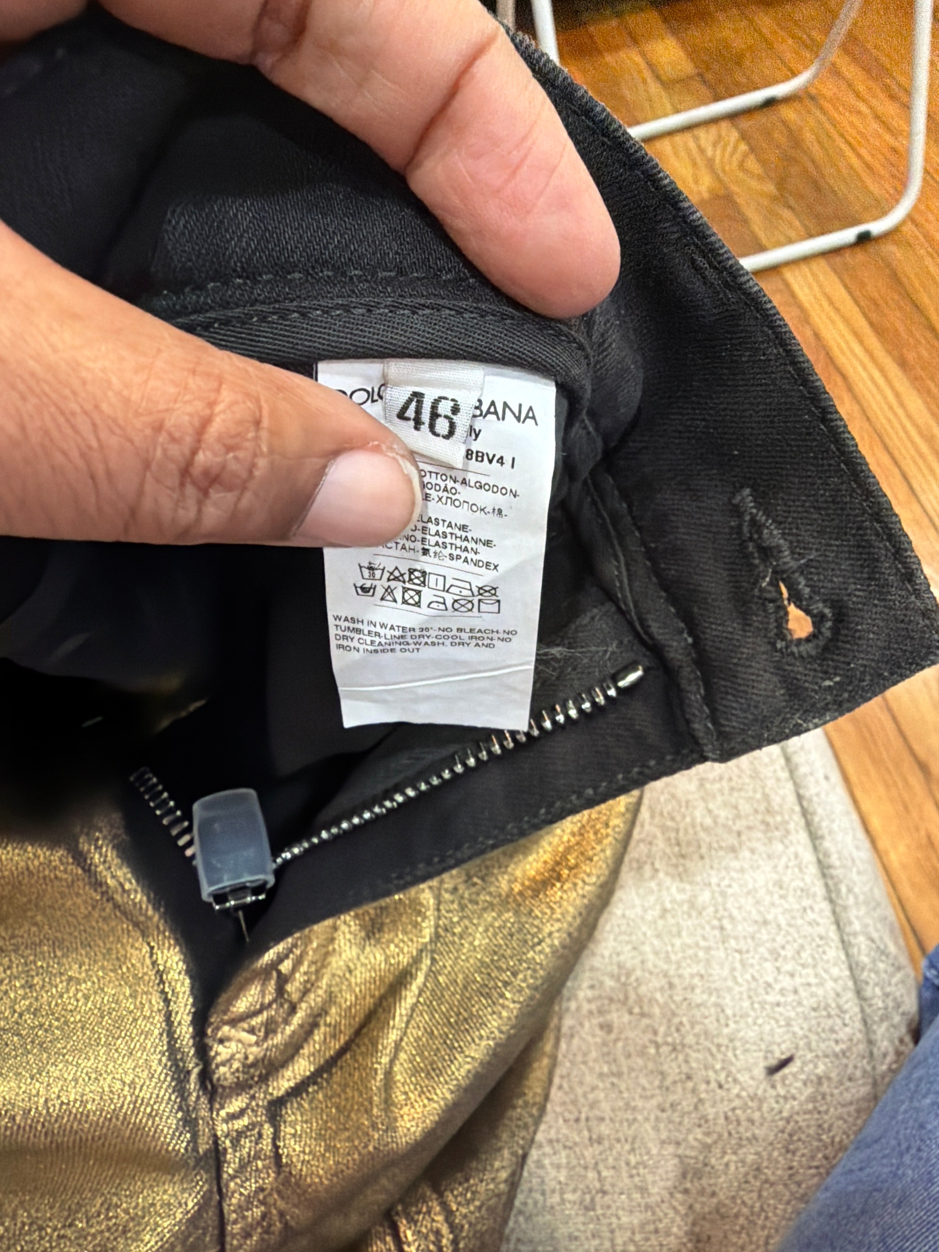 Dolce&Gabbana denim skinny jeans/sold