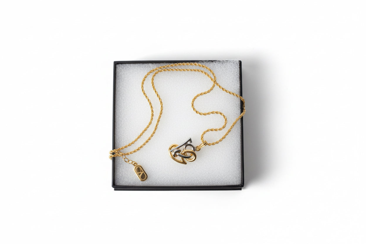 Valentino Garavani necklace(gold&silver) SOLD!