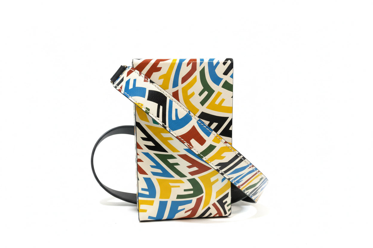 Fendi x Sarah Coleman vertical crossbody bag(new without tags) Fendi dust bag included,certificate of authenticity included