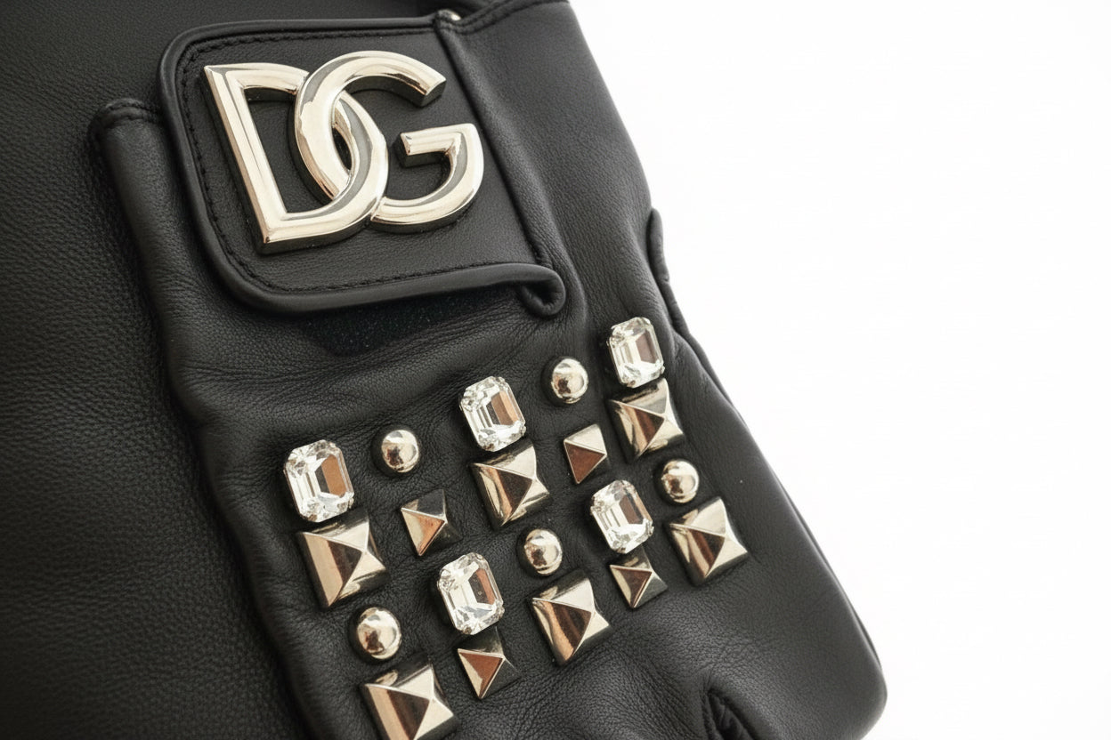 Dolce&Gabbana glove and belt set brand new w/box and authenticity card