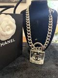 Chanel padlock large necklace