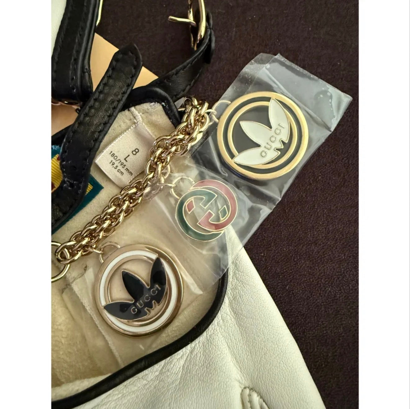 Brand new Gucci x adidas fingerless gloves