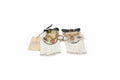 Gucci x adidas leather fingerless gloves/sold