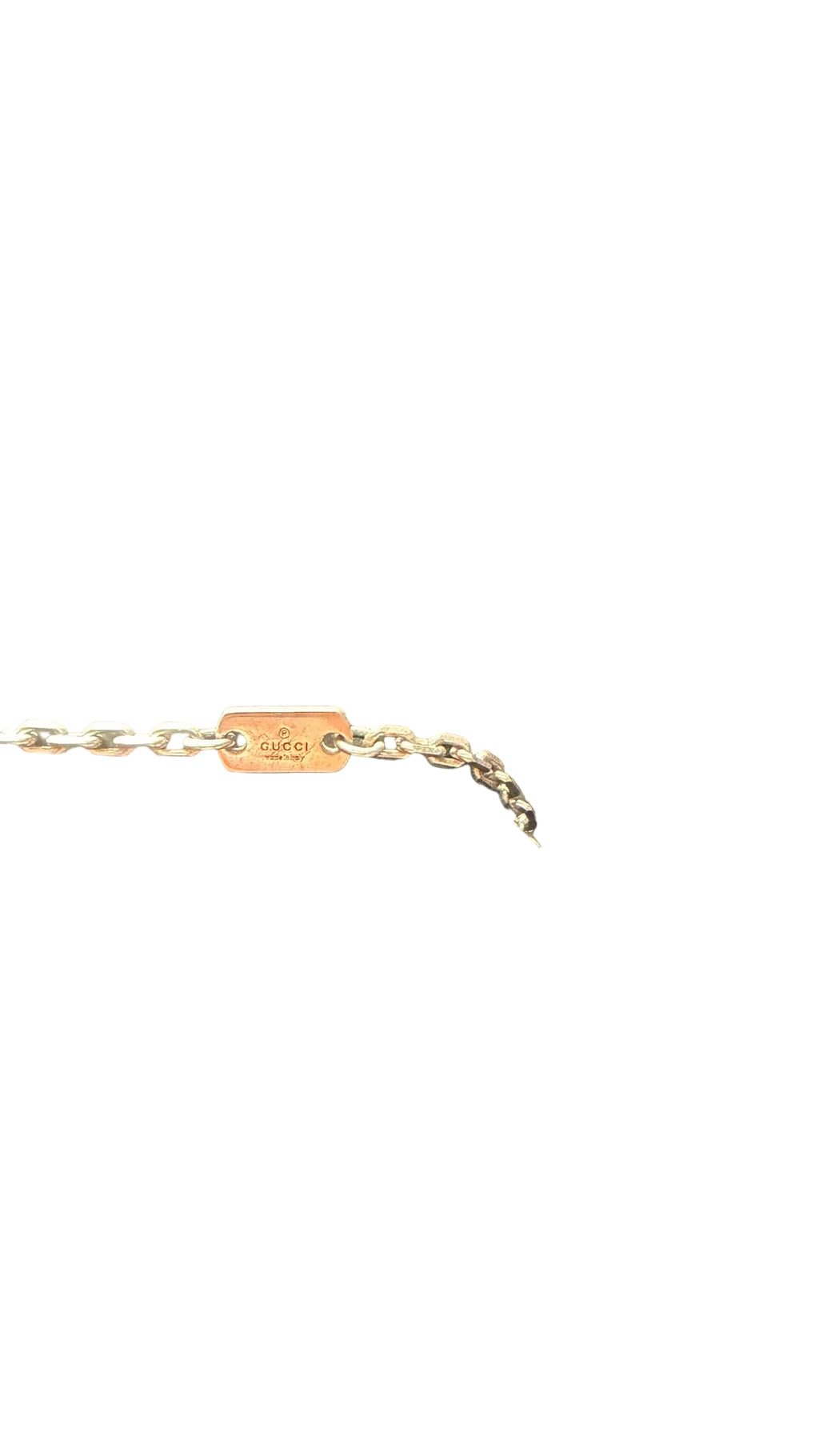 Gucci charm necklace