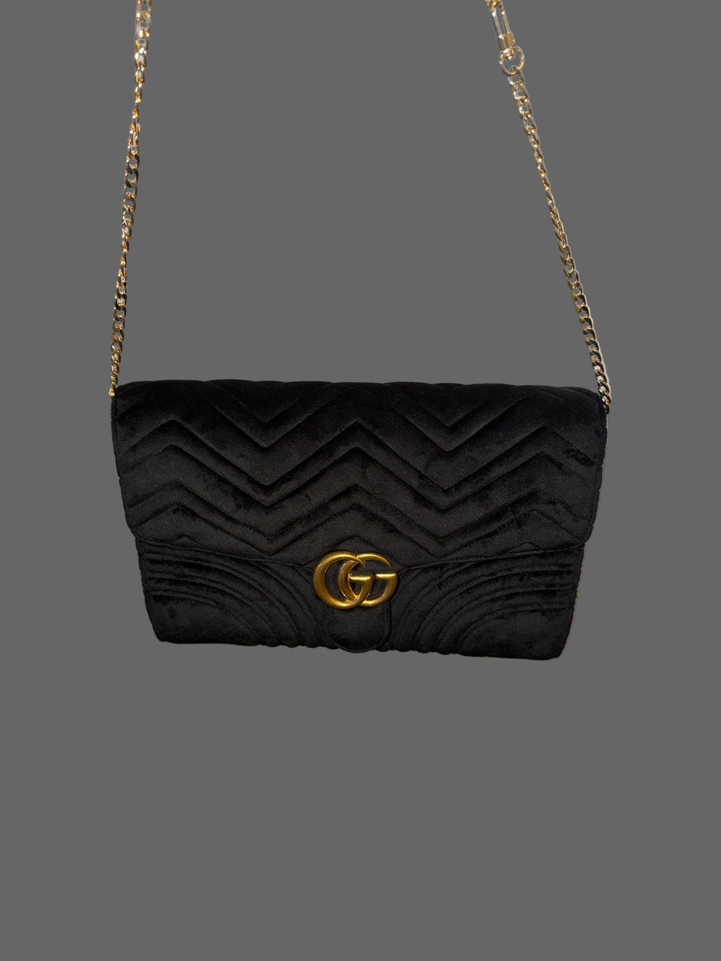 Gucci Marmont clutch velvet