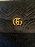 Gucci Marmont clutch velvet