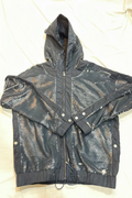 Chanel blue sequin nylon jacket size 10