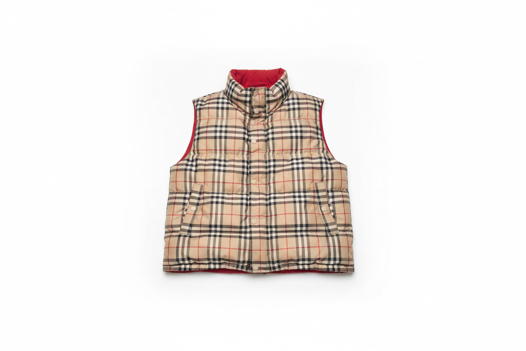 Burberry puffer vest(preowned)