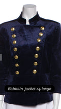 Balmain military style jacket
