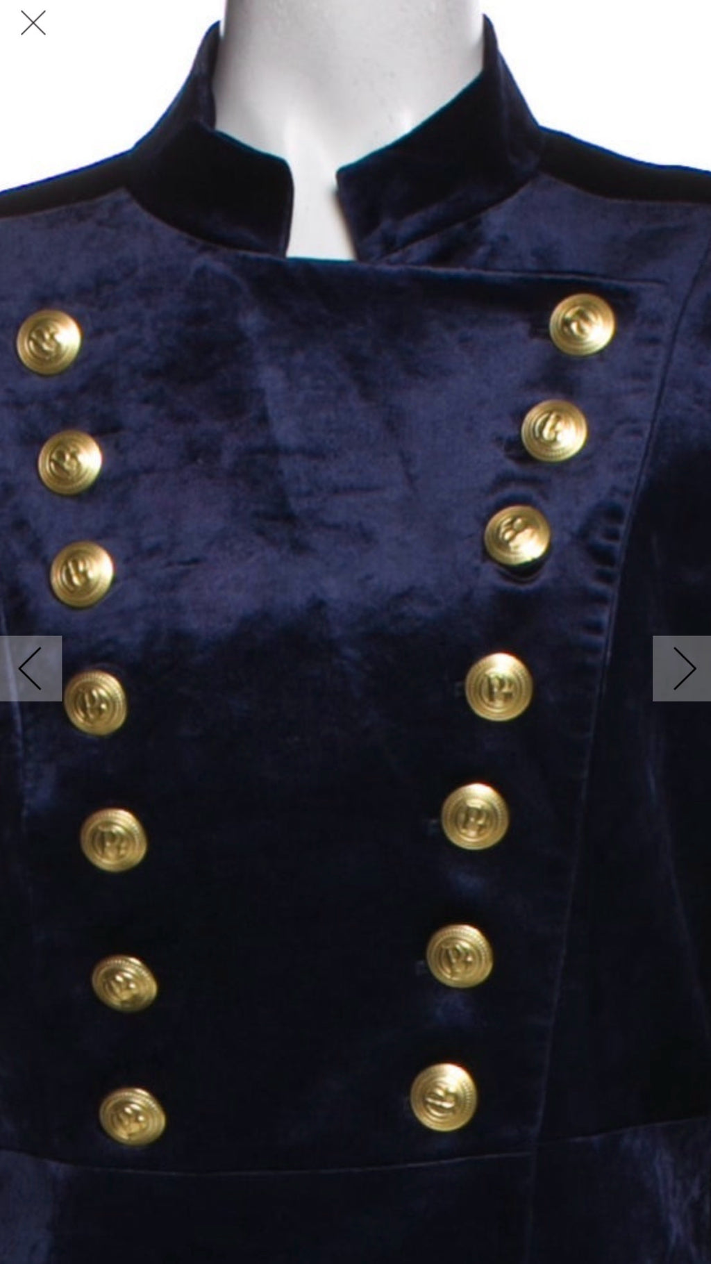 Balmain military style jacket