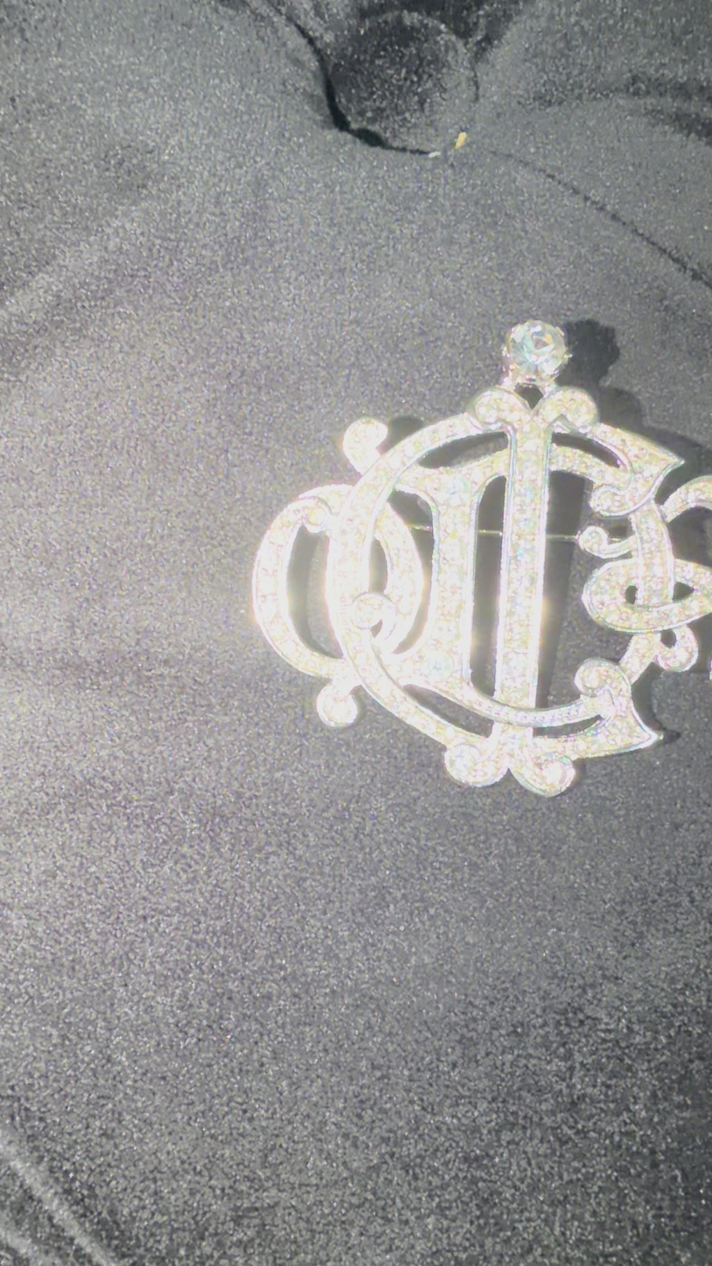 Dior brooch